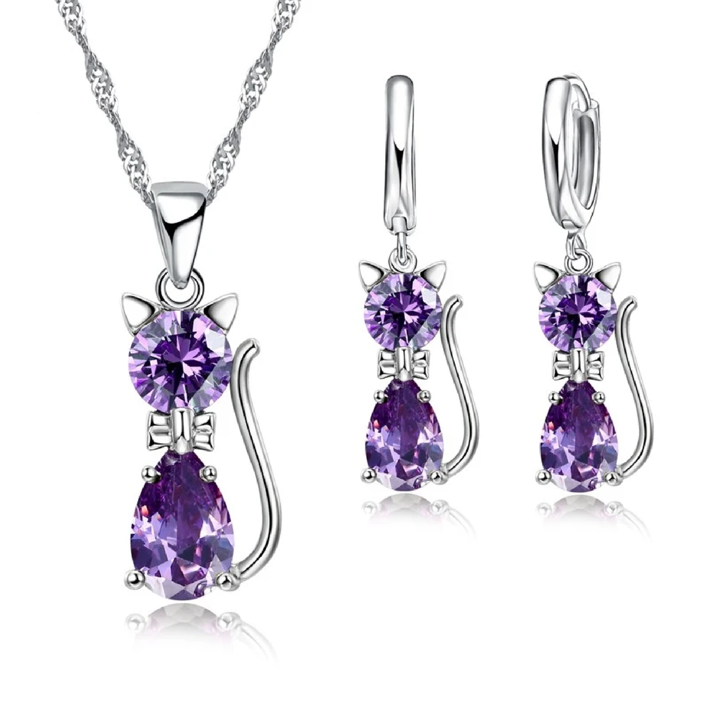 Ava 01 - Real 925 Sterling Silver Jewelry Sets