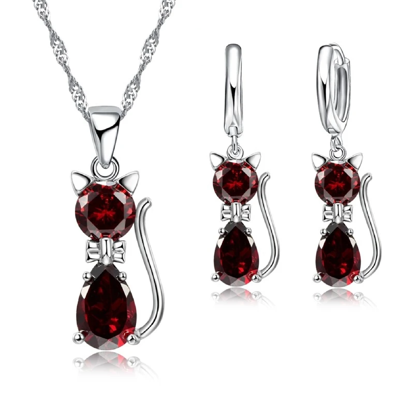 Ava 01 - Real 925 Sterling Silver Jewelry Sets