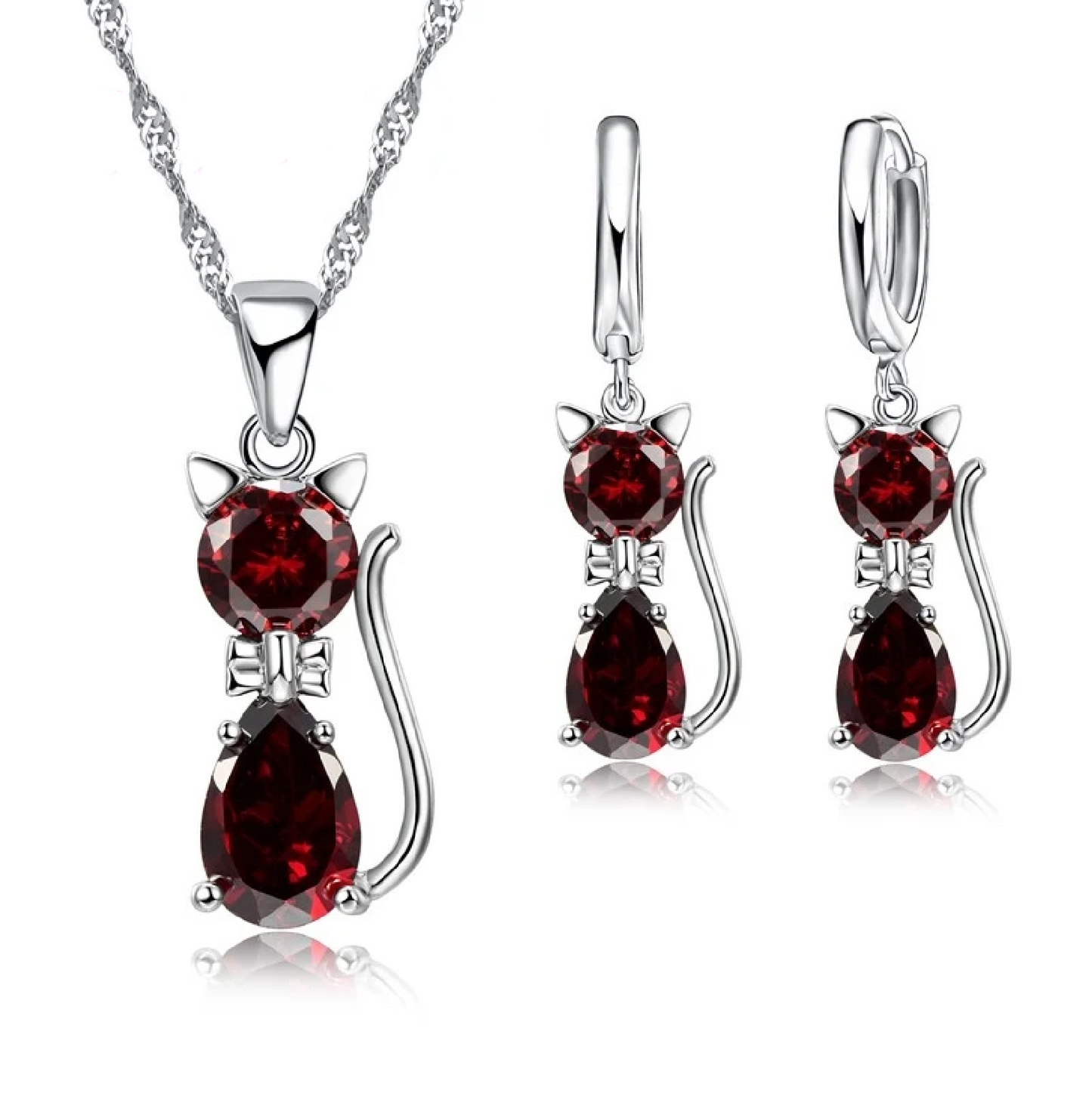 Ava 01 - Real 925 Sterling Silver Jewelry Sets